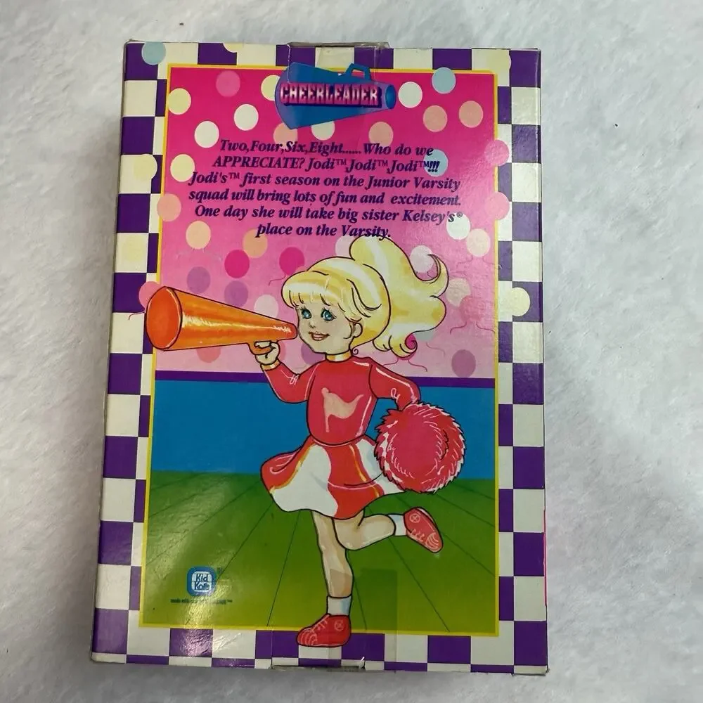 Vintage Kid Kore Jodi Katie’s little sister Cheerleader Doll 90s 1997 New